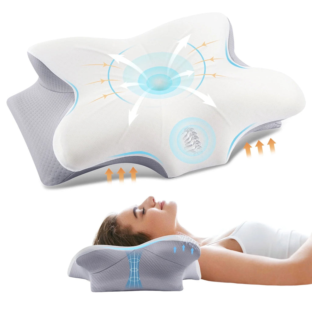 Almofada Ortopédica Cervical Borboleta