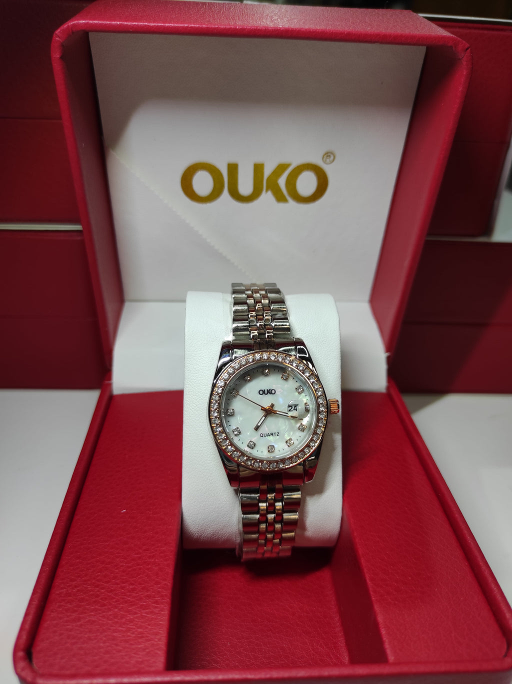 Reloj tipo Rolex mujer - blanco - additional image 16